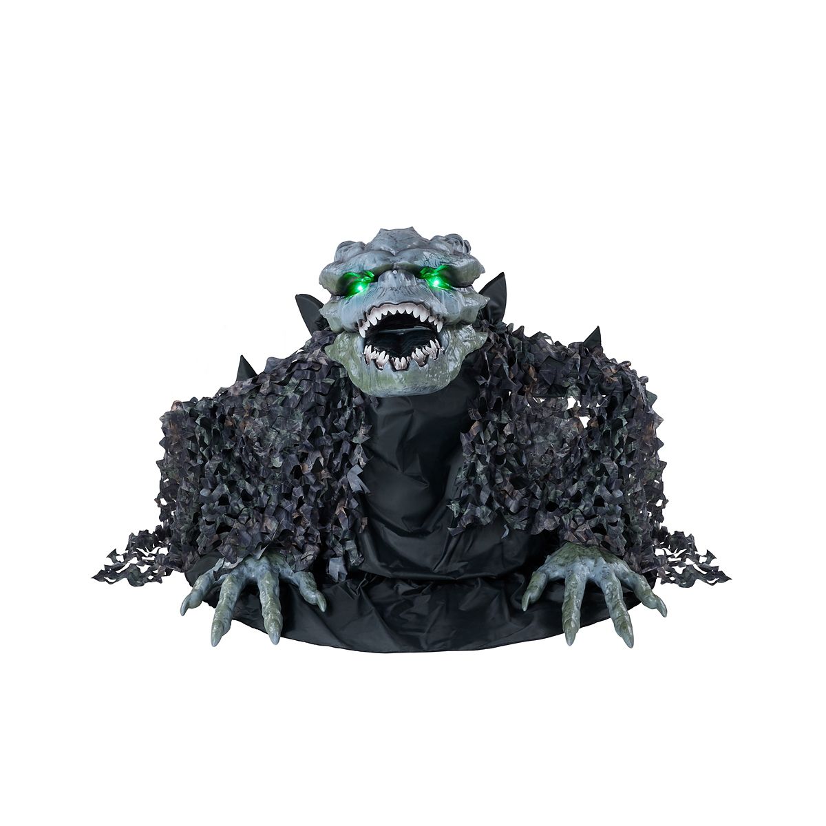 3 Ft Bog Monster Animatronic MULTI-COLOR