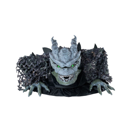 3 Ft Bog Monster Animatronic MULTI-COLOR