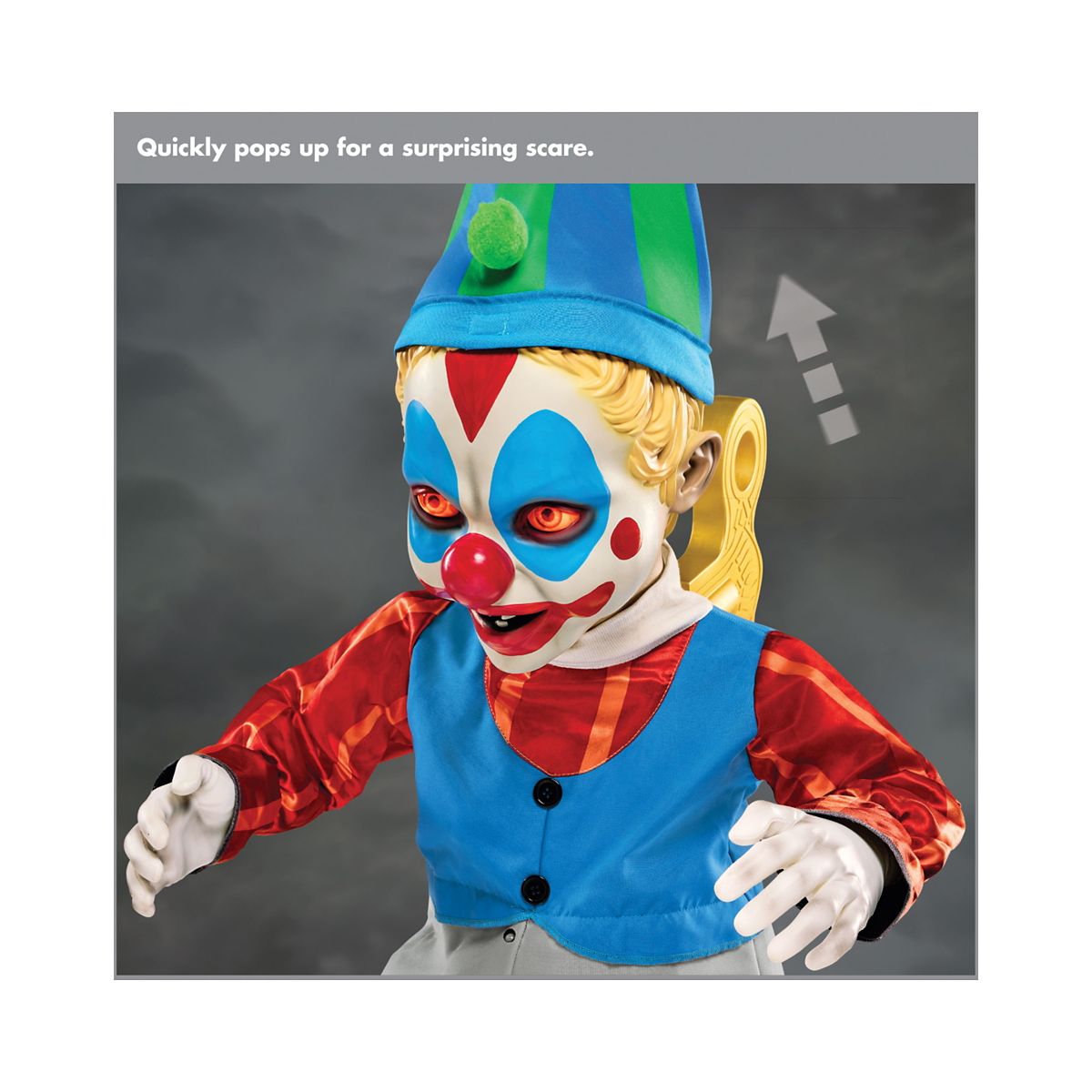 4 Ft 10 In Wind-Up Wally Animatronic MULTI-COLOR