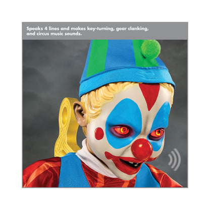 4 Ft 10 In Wind-Up Wally Animatronic MULTI-COLOR