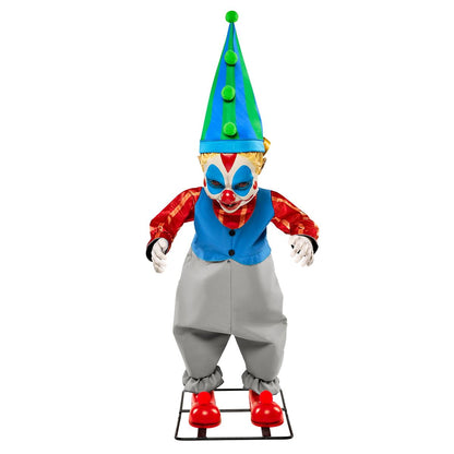 4 Ft 10 In Wind-Up Wally Animatronic MULTI-COLOR