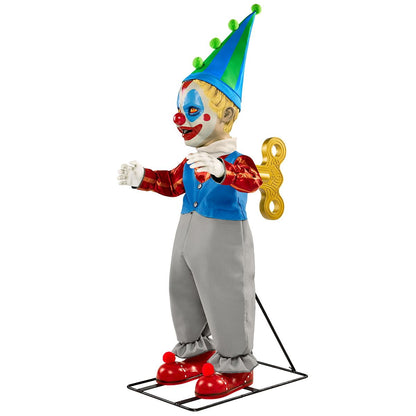 4 Ft 10 In Wind-Up Wally Animatronic MULTI-COLOR