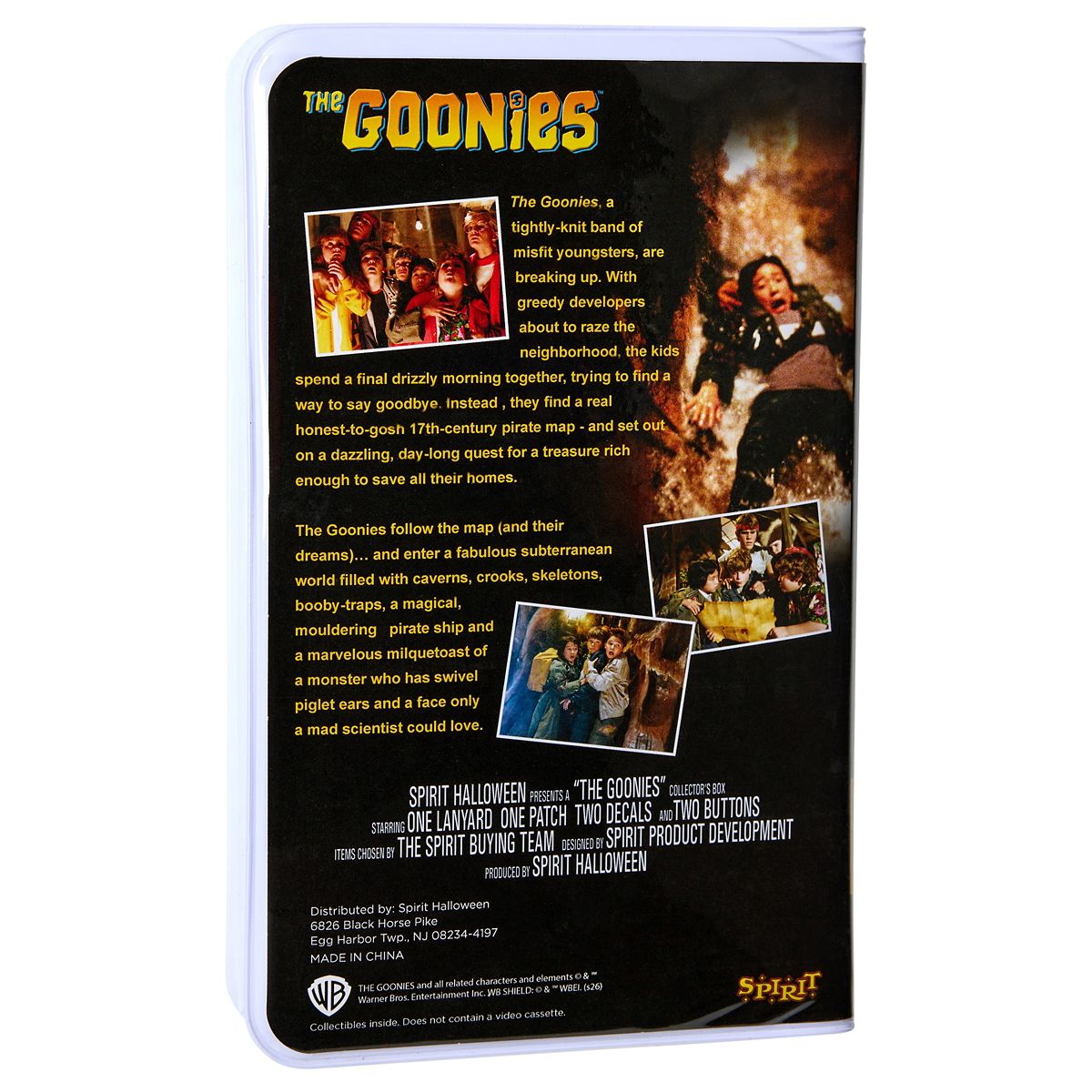 The Goonies Video Collector Box MULTI-COLOR