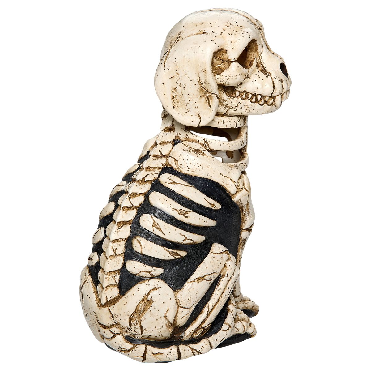 Light-Up Skeleton Dog Statue GREEN - MULTI