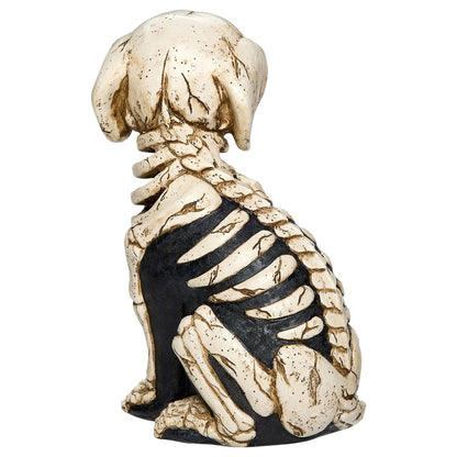 Light-Up Skeleton Dog Statue GREEN - MULTI