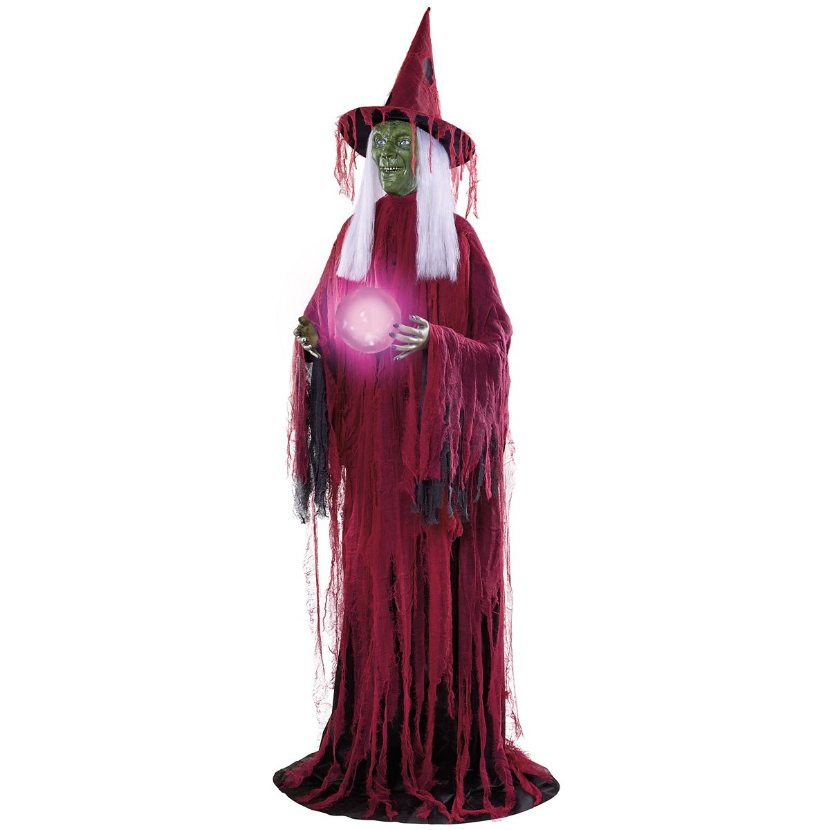 6 Ft 11 In Lady Misfortune Animatronic MULTI-COLOR