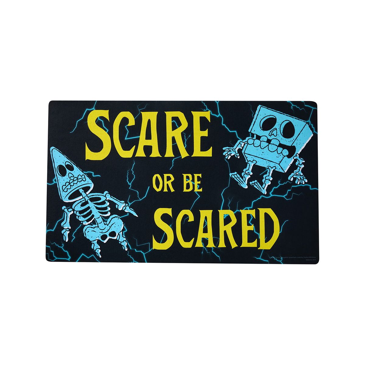 SpongeBob Scare or Be Scared Doormat MULTI-COLOR