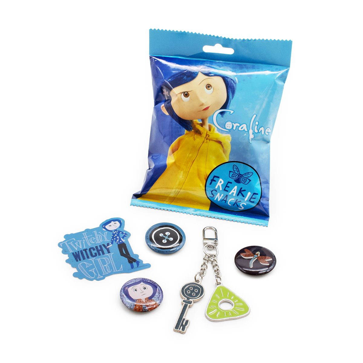Coraline Freakie Snacks Bag MULTI-COLOR