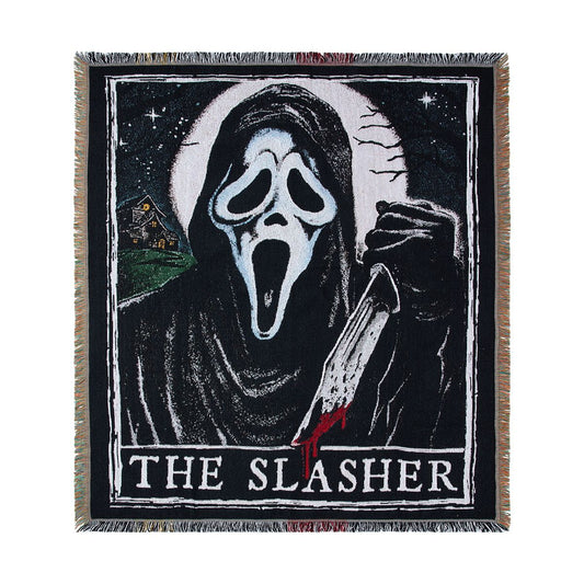 Ghost Face Jacquard Blanket MULTI-COLOR