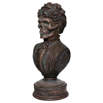 Lizzie Andrew Borden Bust Statue COPPER
