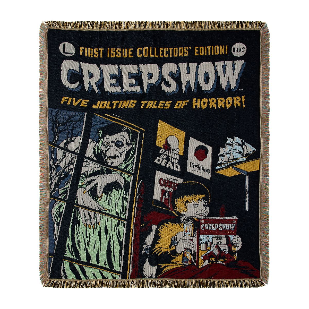 Creepshow Jaquard Blanket MULTI-COLOR