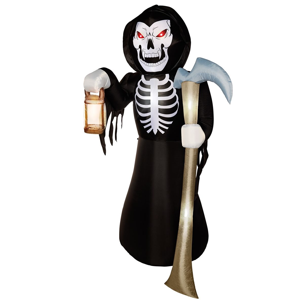 8 Ft Light-Up Reaper Inflatable Decoration MULTI-COLOR