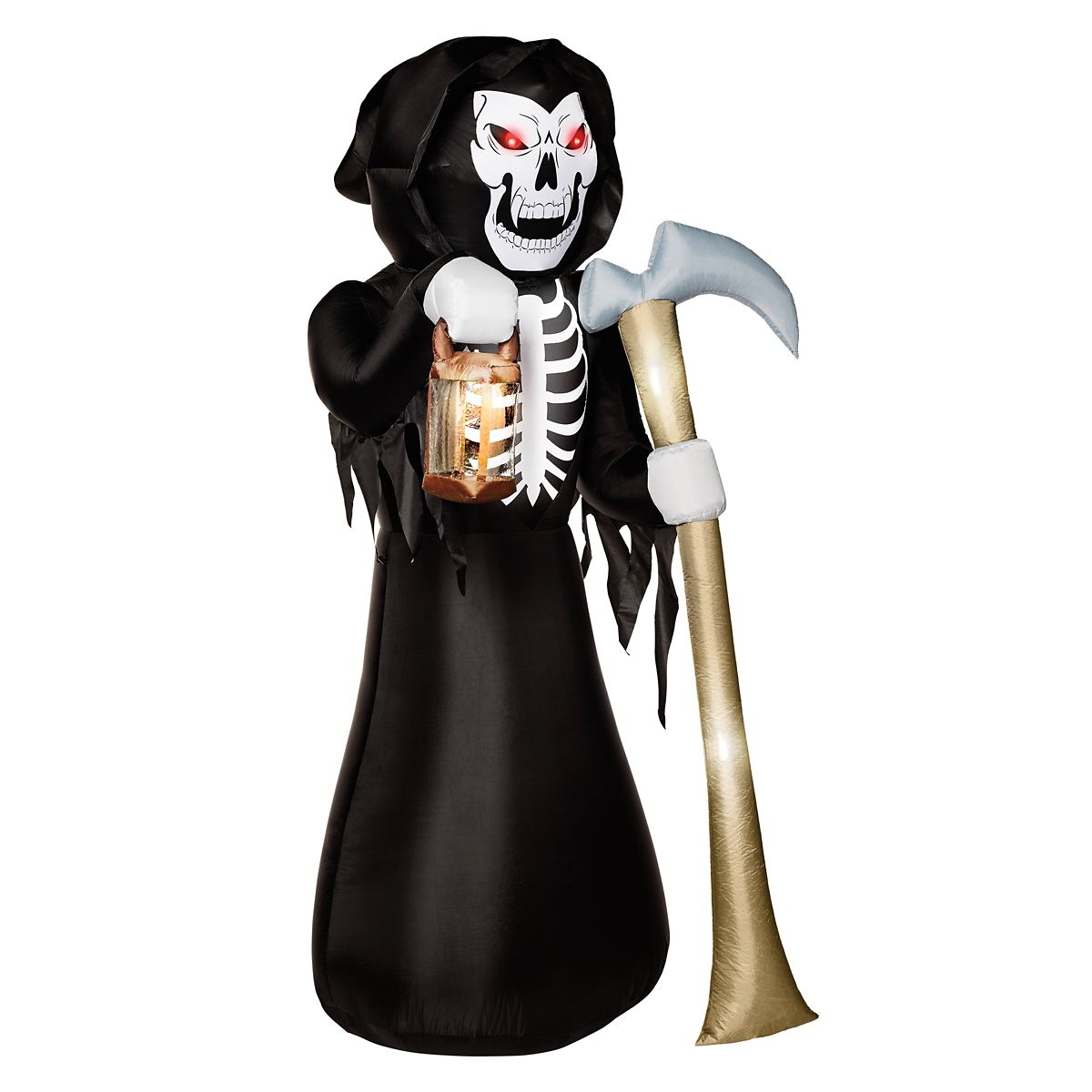 8 Ft Light-Up Reaper Inflatable Decoration MULTI-COLOR