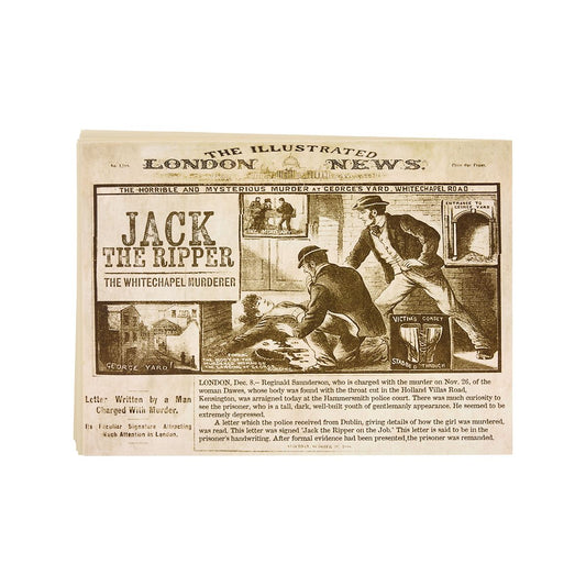 Jack the Ripper Herald Sign MULTI-COLOR