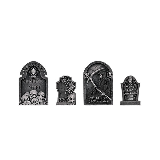 Skull Tombstones - 4 Pack