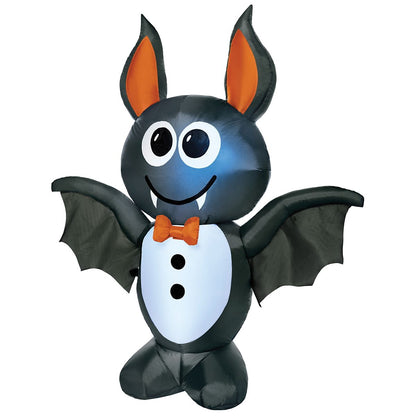 4 Ft Light-Up Vampire Bat Inflatable Decoration MULTI-COLOR