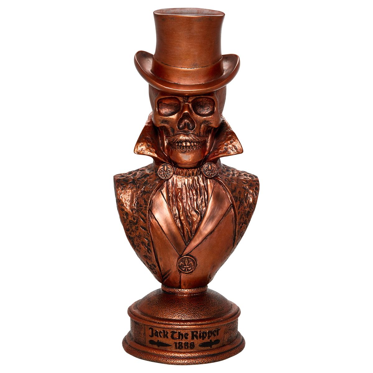 Jack the Ripper Bust Statue BRONZE