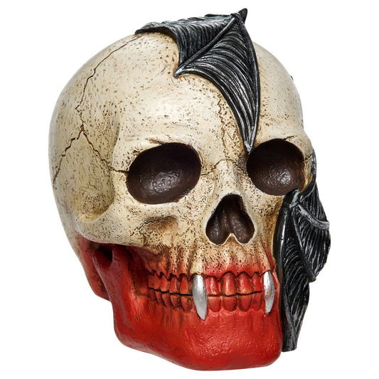 Bloody Vampire Bat Skull Statue MULTI-COLOR