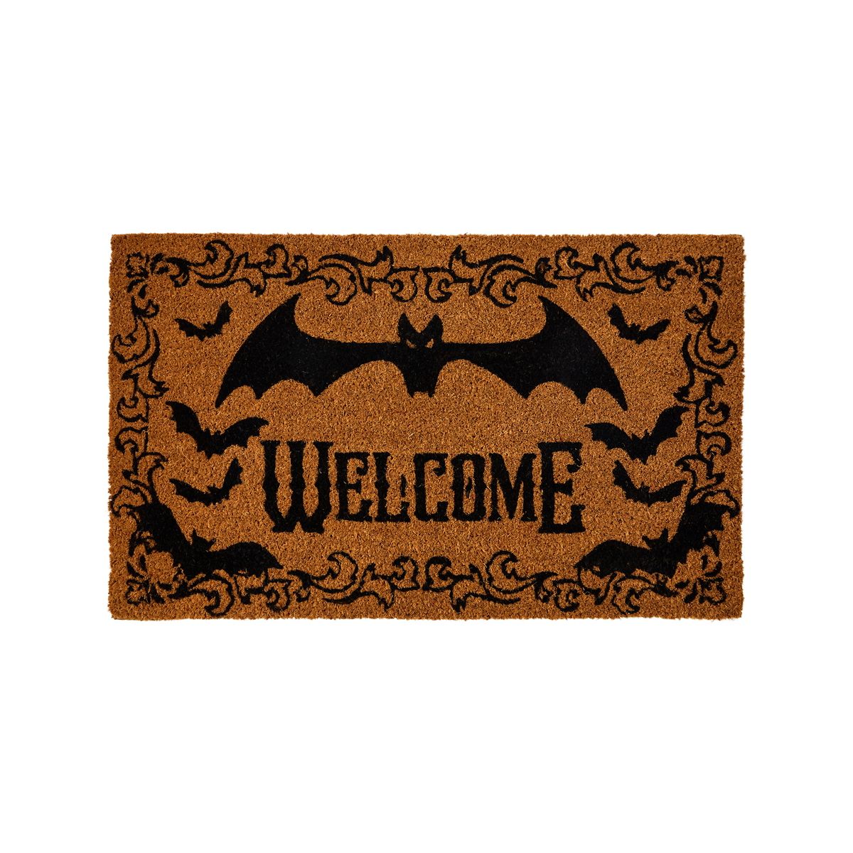 Bat Welcome Doormat MULTI-COLOR