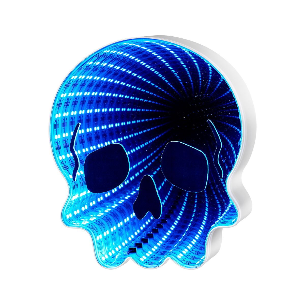 Light-Up Skull Infinity Mirror MULTI-COLOR
