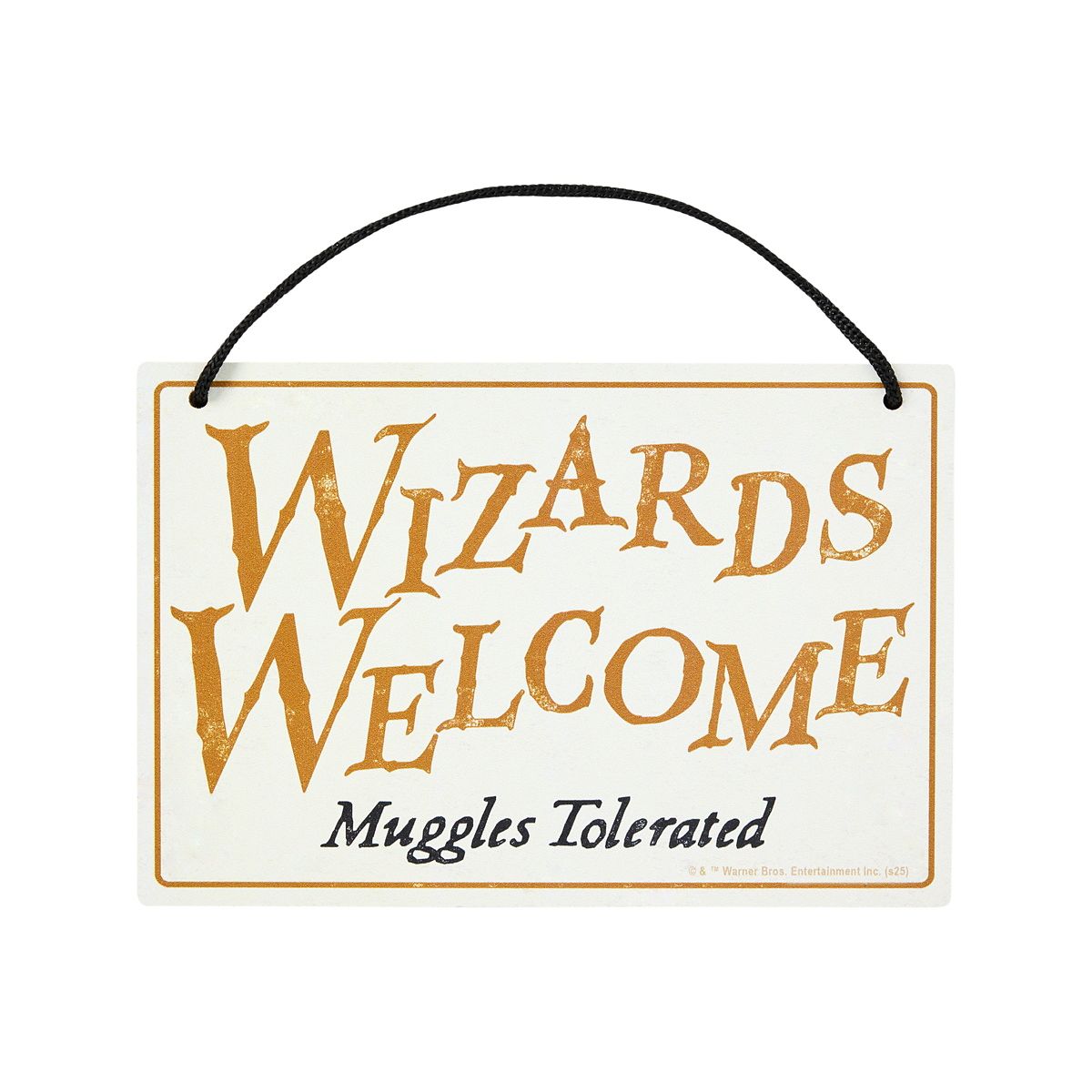 Harry Potter Reversible Muggles Sign MULTI-COLOR