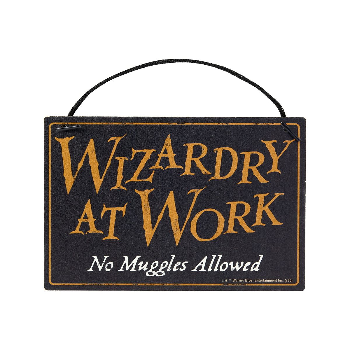 Harry Potter Reversible Muggles Sign MULTI-COLOR