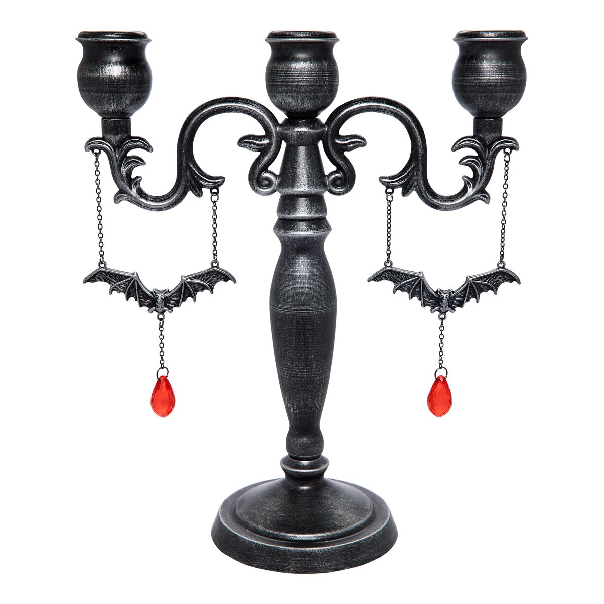 Bat Charm Candle Holder BLACK / MULTI
