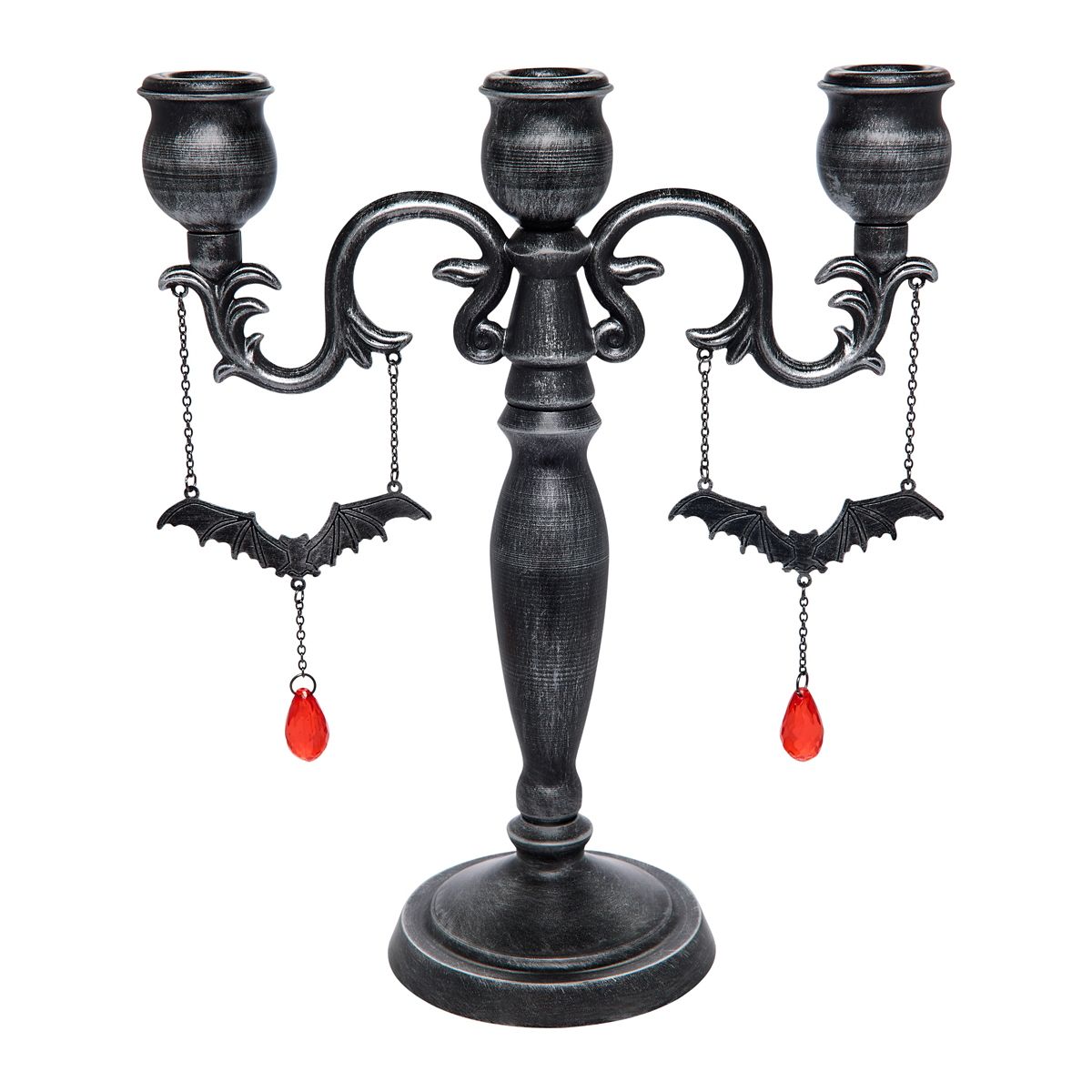 Bat Charm Candle Holder BLACK / MULTI
