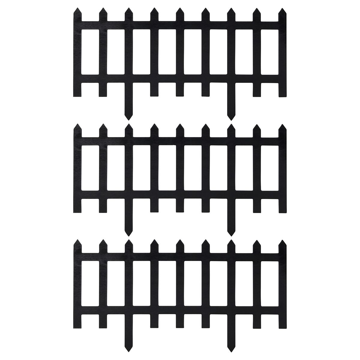 Black Cat Tombstone and Stakes Set