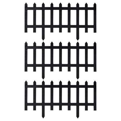 Black Cat Tombstone and Stakes Set