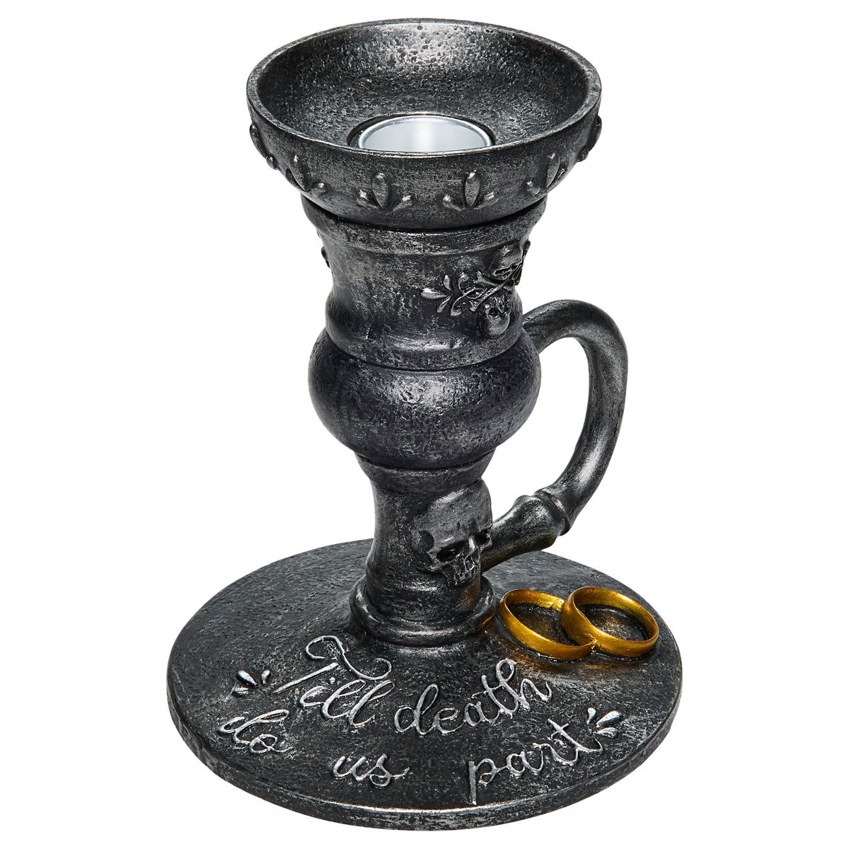 Till Death Do Us Part Candle Holder MULTI-COLOR