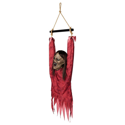 Half Body Hanging Female Zombie MULTI-COLOR