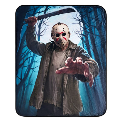 Jason in the Woods Fleece Blanket - Jason Universe MULTI-COLOR
