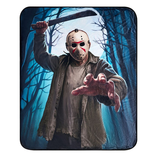 Jason in the Woods Fleece Blanket - Jason Universe MULTI-COLOR