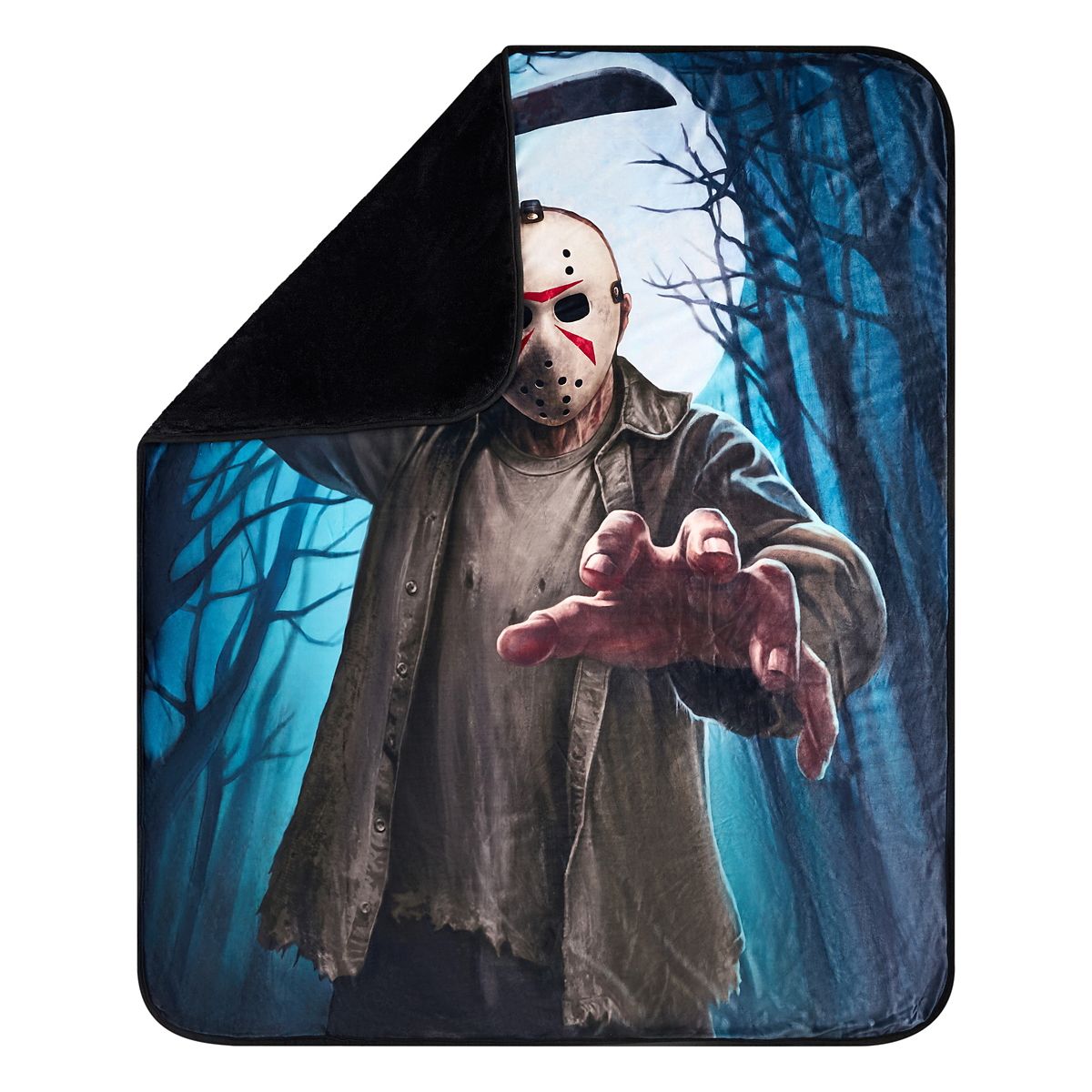 Jason in the Woods Fleece Blanket - Jason Universe MULTI-COLOR