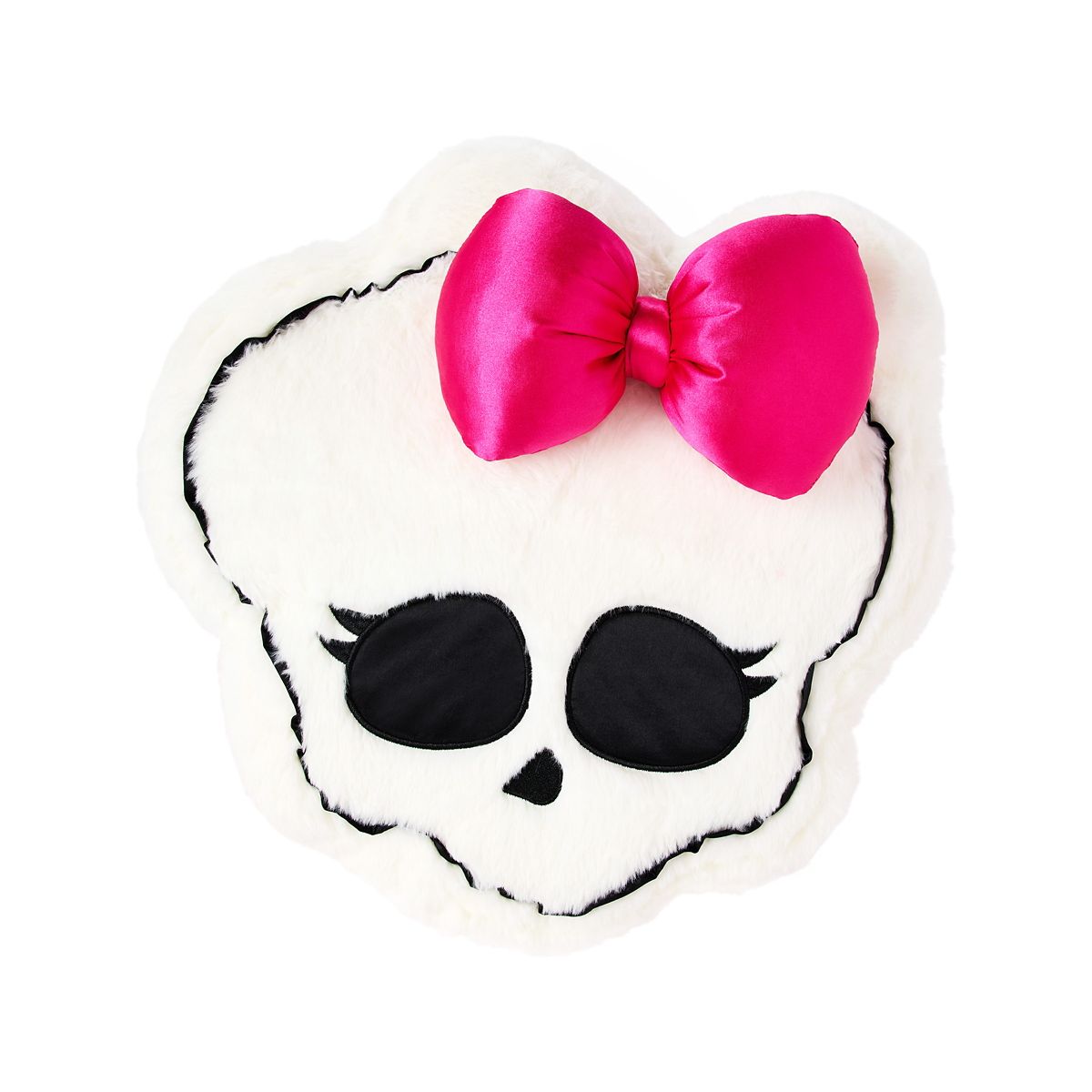 Monster High Skullette Pillow WHITE