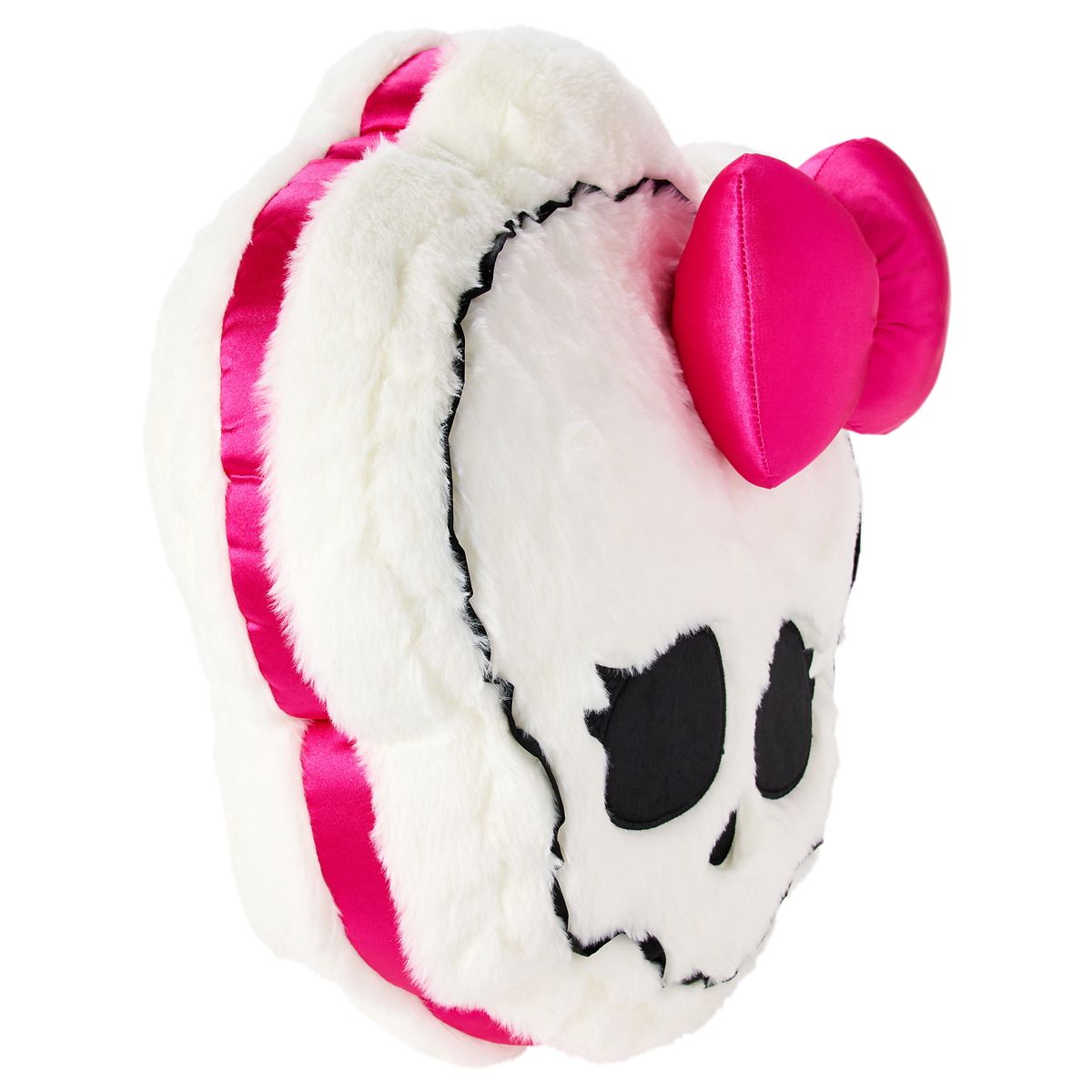 Monster High Skullette Pillow WHITE