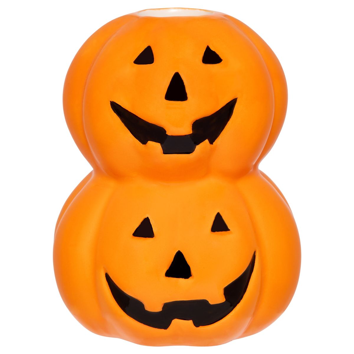 Stacked Pumpkin Candle Holders - 2 Pack MULTI-COLOR