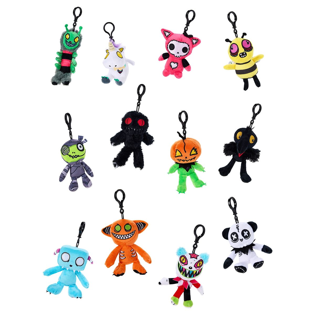 Gus Fink Kreepy Cuddles Mystery Clippy Suprize Blind Pack MULTI-COLOR