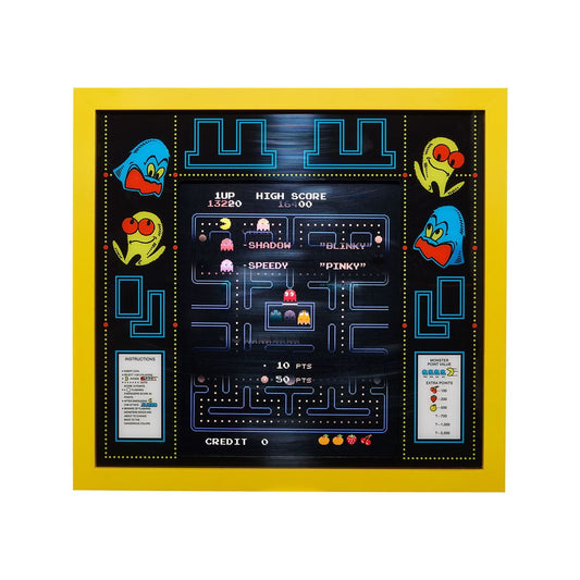 Pac-Man Lenticular Sign YELLOW