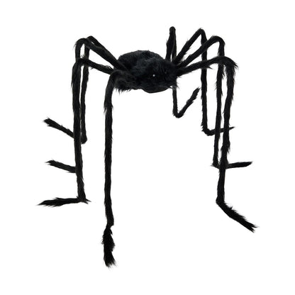 5 Ft Light-Up Black Spider MULTI-COLOR