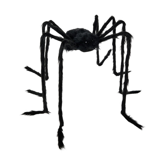5 Ft Light-Up Black Spider MULTI-COLOR