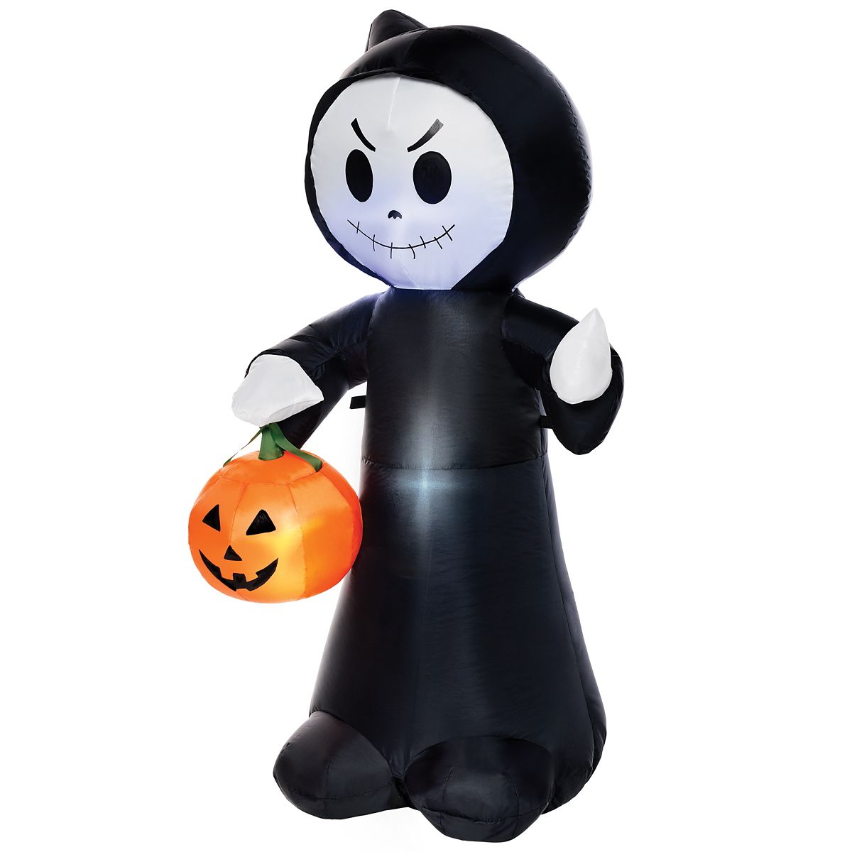 4 Ft Light-Up Reaper Inflatable Decoration MULTI-COLOR