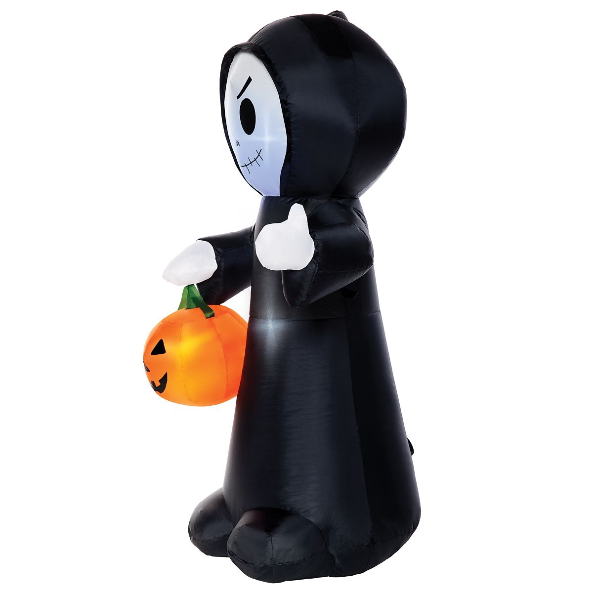 4 Ft Light-Up Reaper Inflatable Decoration MULTI-COLOR