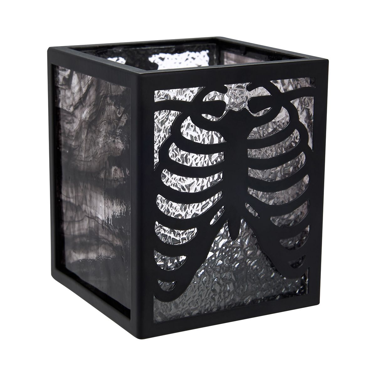 Bones Stained Glass Votive BLACK / MULTI
