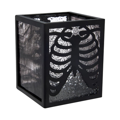Bones Stained Glass Votive BLACK / MULTI