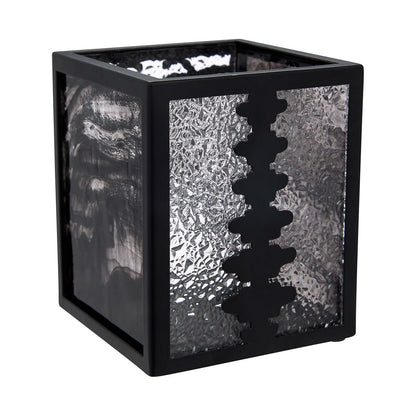 Bones Stained Glass Votive BLACK / MULTI