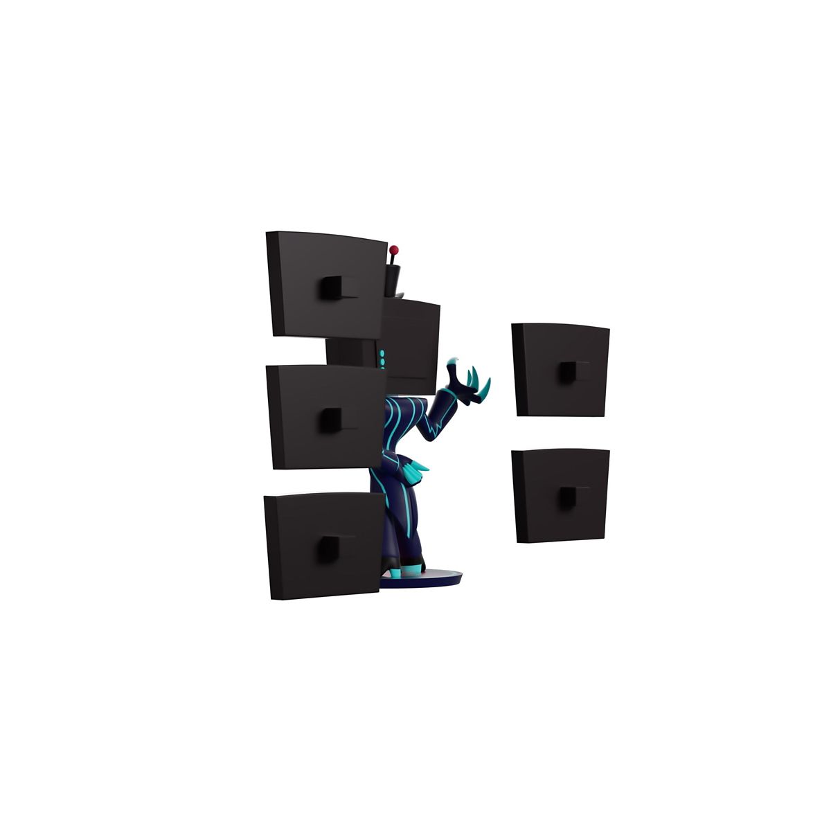 Vox Figure - Youtooz Helluva Boss MULTI-COLOR