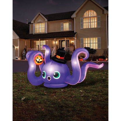 5 Ft Octopus Inflatable Decoration MULTI-COLOR