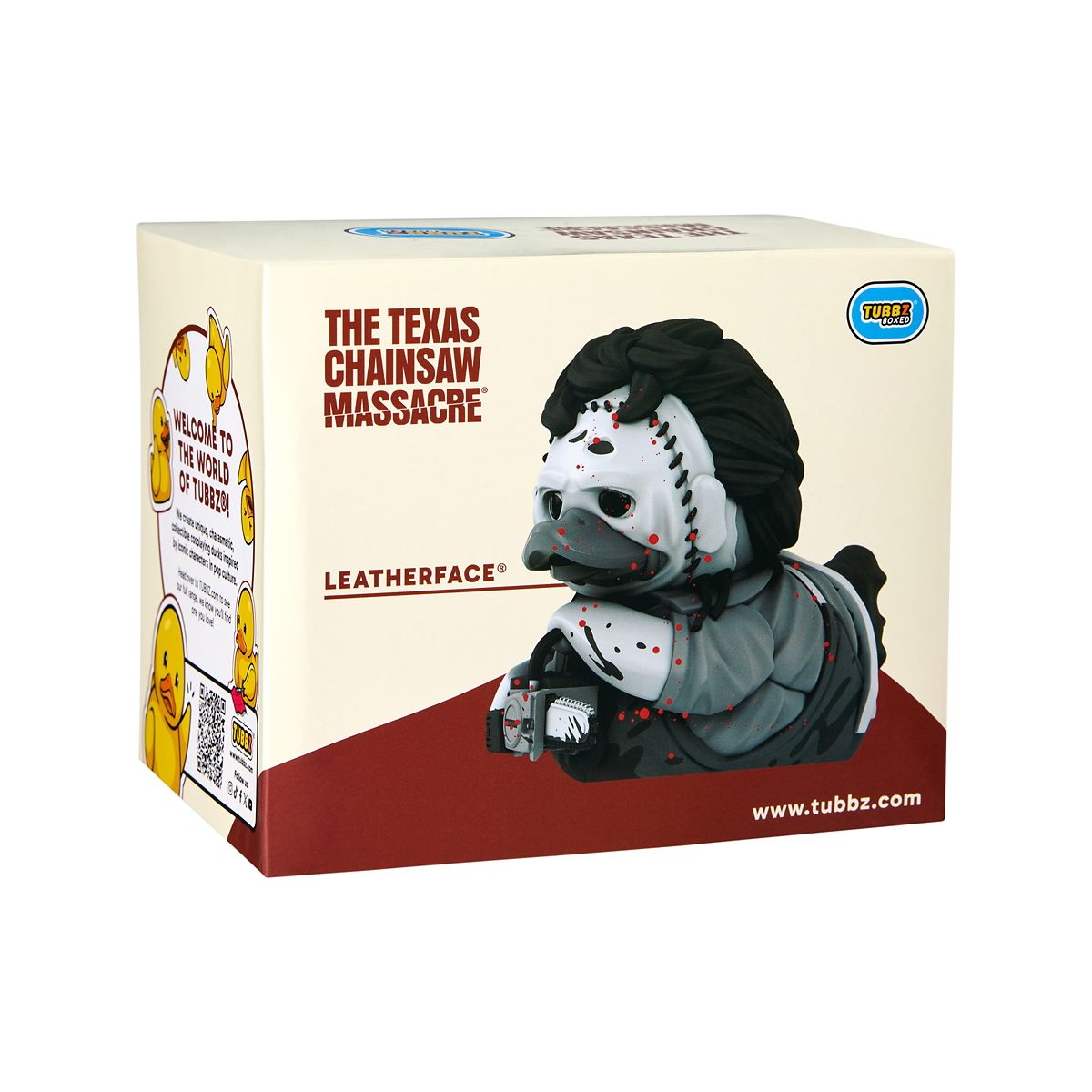 TUBBZ Leatherface Blood Splatter Rubber Duck - The Texas Chainsaw Massacre MULTI-COLOR